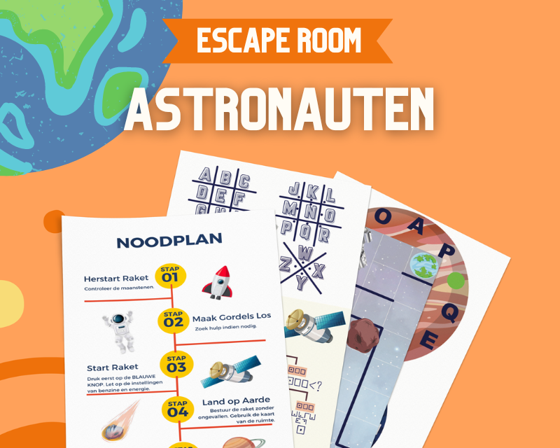 Toerist Geniet fantoom Escape Room: Astronauten – Festiviti