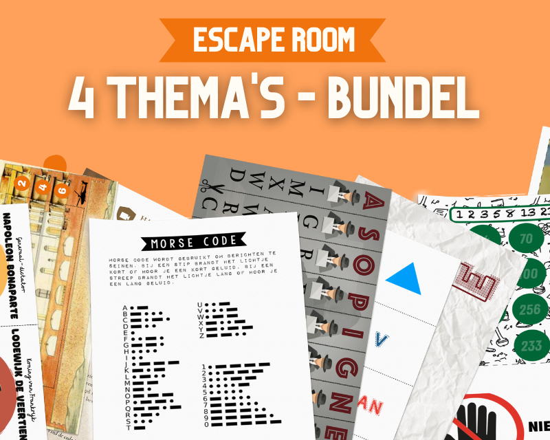 Escape Room Bundle (4 themes)