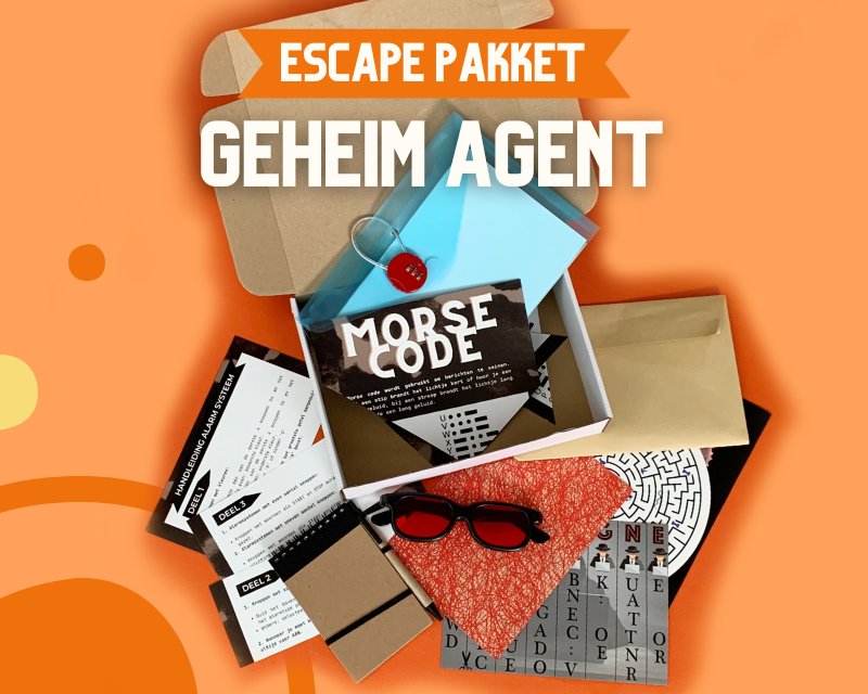 Escape Room Pakket: Geheim Agent