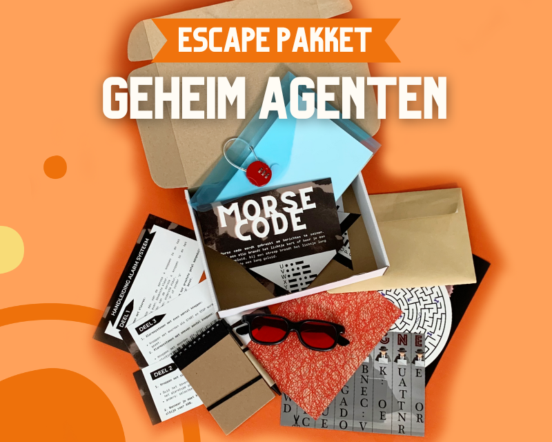 Escape Room Pakket: Geheim Agent